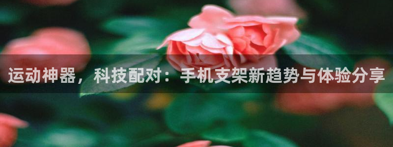 意昂4娱乐平台：运动神器，科技配对：手机支架新趋势与
